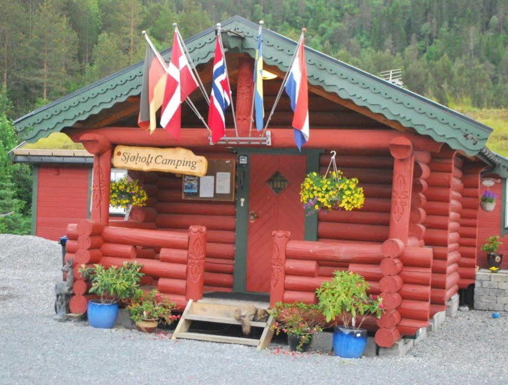 Sjoholt Camping Extérieur photo
